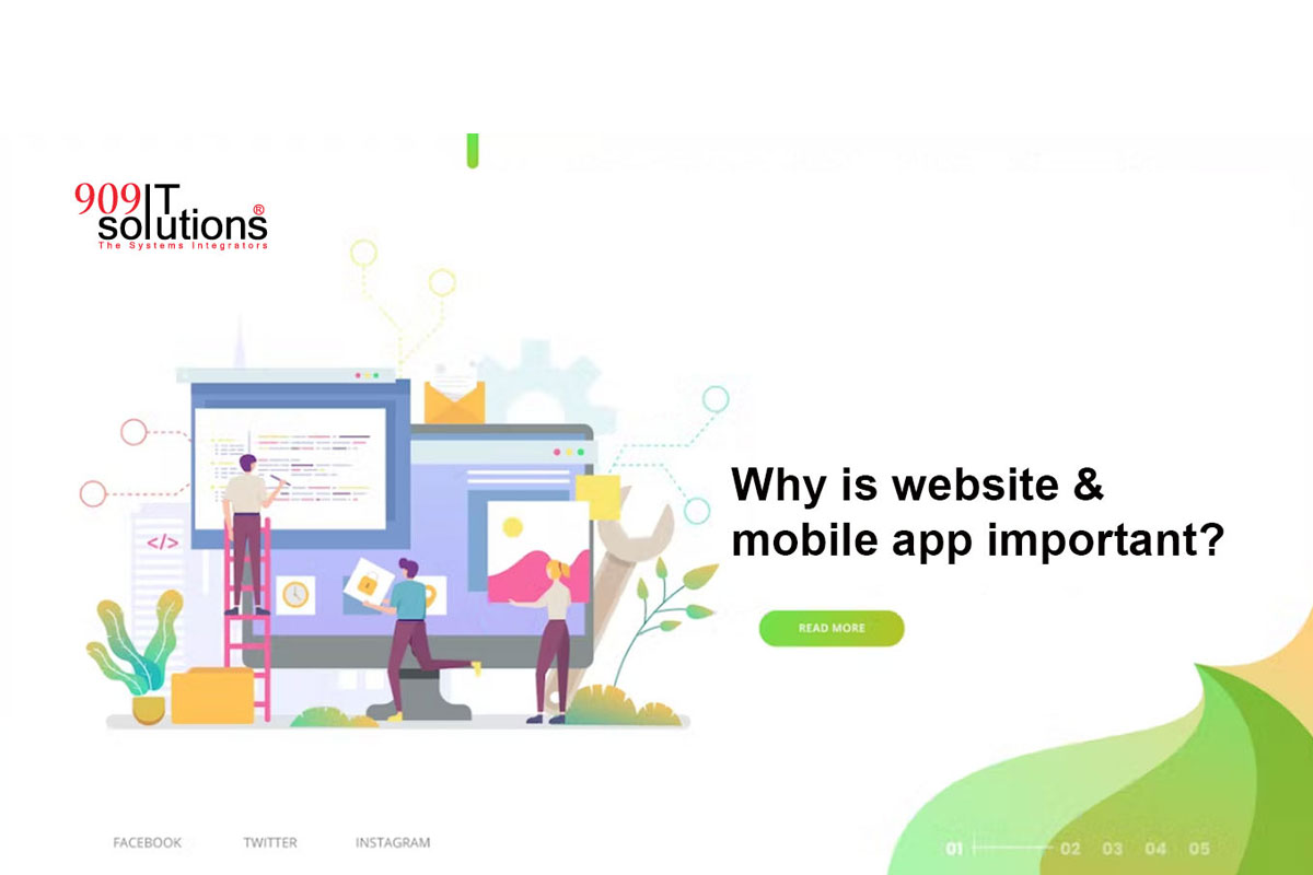 Why is Website and Mobile Application important